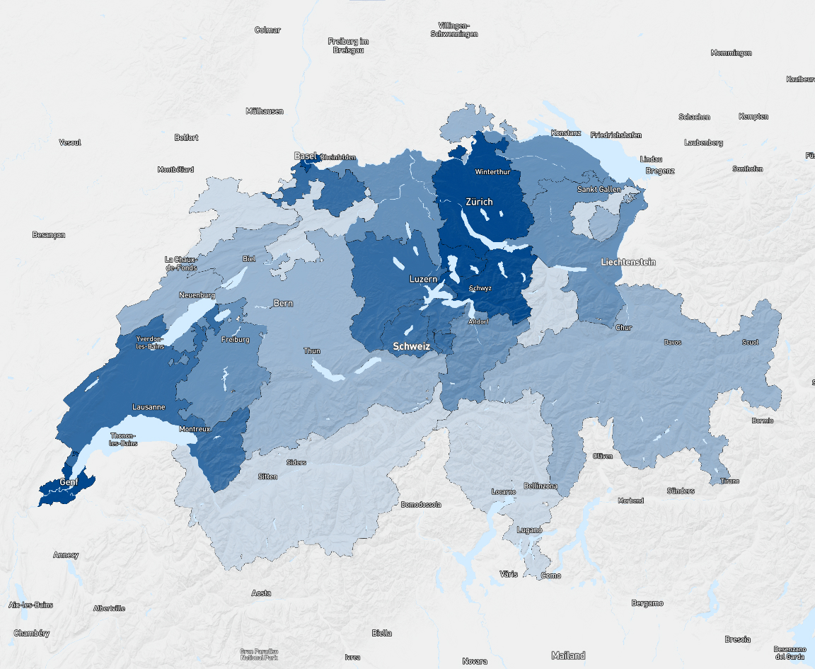 Immobilienpreise-Atlas der Schweiz
